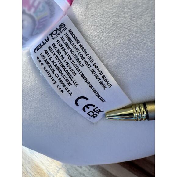 New Squishmallow 12 In Hello Kitty Tuxedo Sam Sanrio Plush Penguin Milkshake Toy - Picture 9 of 9